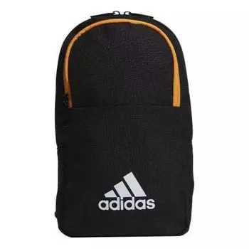 Сумка classic essential sling bag 'black orange' Adidas, черный