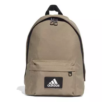 Сумка classic logo backpack 'green' Adidas, зеленый