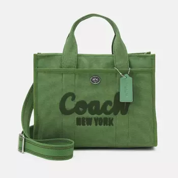 Сумка Coach Cargo Tote, зеленый