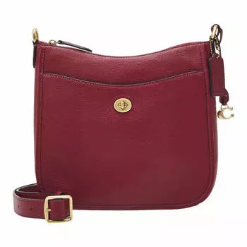 Сумка Coach Chaise Crossbody, бордовый