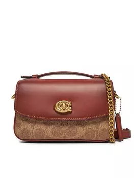 Сумка Coach CW566, коричневый