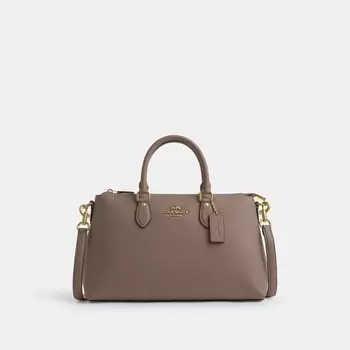 Сумка COACH Georgia Satchel, цвет Im/Dark Stone