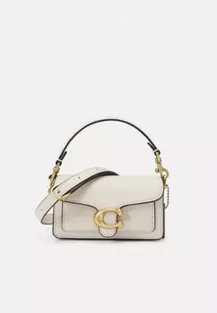 Сумка Coach ЭКСКЛЮЗИВНЫЙ ТАББИ ПОЛИРОВАННАЯ ГАЛКА, цвет chalk