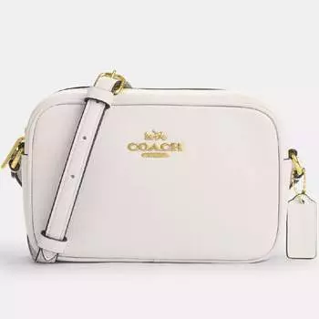 Сумка Coach Outlet Mini Jamie Camera, кремовый