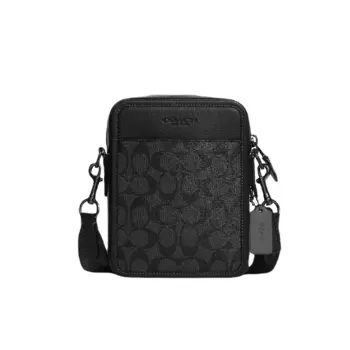 Сумка Coach Outlet Sullivan Crossbody In Signature Canvas, черный