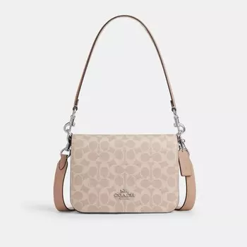 Сумка Coach Quinn Bag, цвет Silver/Sand/Taupe