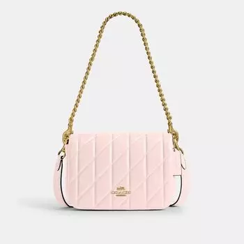 Сумка Coach Quinn Bag With Quilting, цвет Gold/Blush