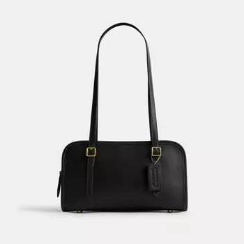Сумка Coach Swing Zip Bag, цвет Brass/Black