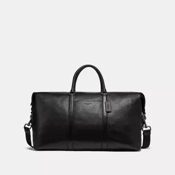 Сумка Coach Trekker Bag 52, серый/черный