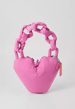 Сумка COACHTOPIA PUFFY HEART COACH, розовый