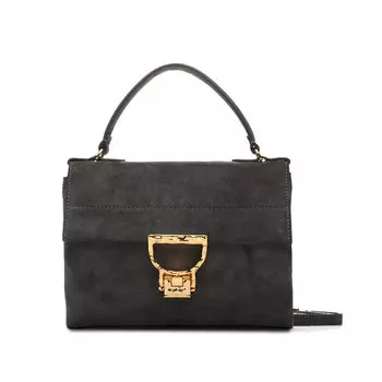 Сумка Coccinelle Arlettis Suede, серый