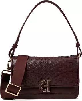 Сумка Cole Haan Mini Shoulder Bag, цвет Bloodstone Woven