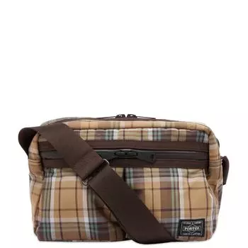Сумка Comme Des Garons Homme X Porter Stripe Waistbag, коричневый