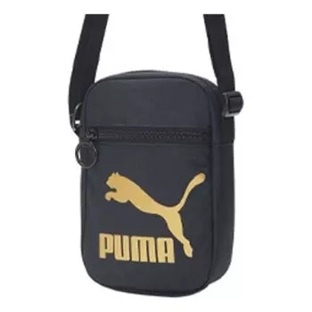 Сумка compact portable bag 'black gold' Puma, черный