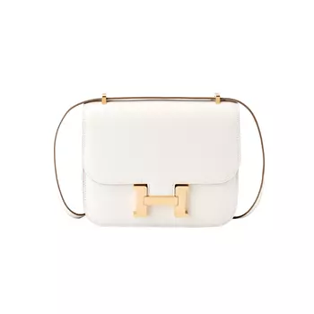 Сумка Constance Epsom Leather через плечо, мини-сумка для женщин HERMES