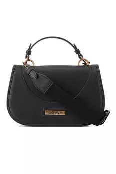 Сумка Cora из экокожи со съемным ремнем через плечо Nine West, черный