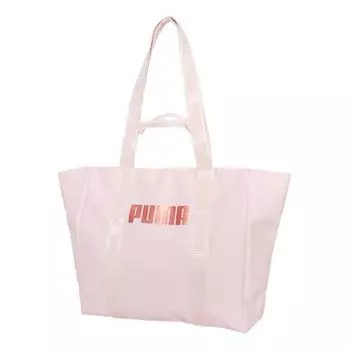 Сумка core base large shopper bag 'beige pink' Puma, бежевый