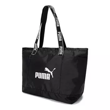 Сумка core base large shopper bag 'black' Puma, черный
