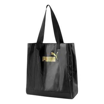 Сумка core up large shopper bag 'black' Puma, черный