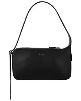 Сумка Courreges Raceruette Leather, черный