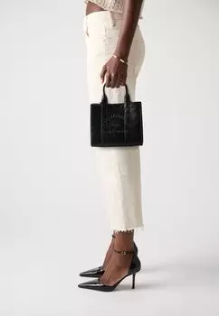 Сумка CRINKLE SQUARE TOTE KARL LAGERFELD, бежевый