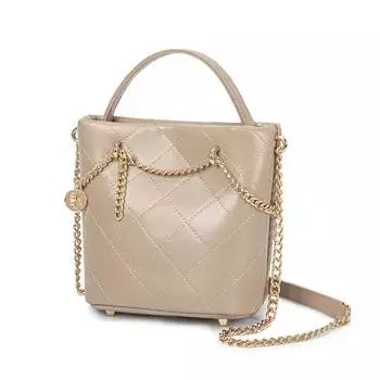 Сумка Damaris Mini Shoulder Medium от Mia K MKF Collection By Mia K., серо-коричневый