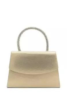 Сумка 'Damelza' с блестящей ручкой сверху Paradox London, золото