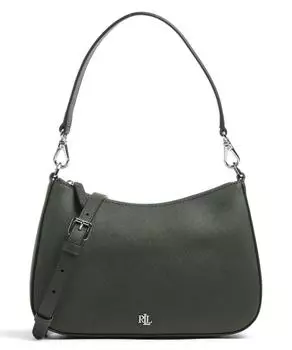 Сумка Danni 26 из сафьяновой яловой кожи Lauren Ralph Lauren, хаки