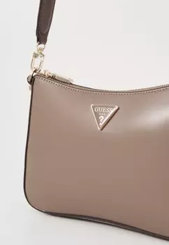 Сумка DARYNA TOP ZIP Guess, серо-коричневый