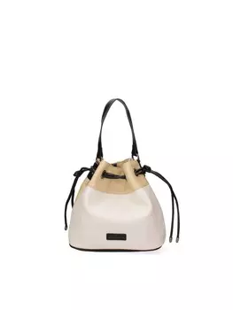 Сумка David Jones, цвет beige and yellow