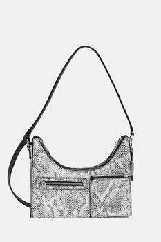 Сумка Delta Vega оливковая Desigual, черный