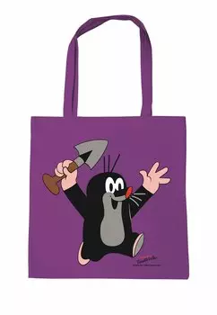 Сумка DER KLEINE MAULWURF-JUHU LOGOSHIRT, цвет violett