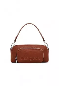 Сумка Desigual багет, коричневый