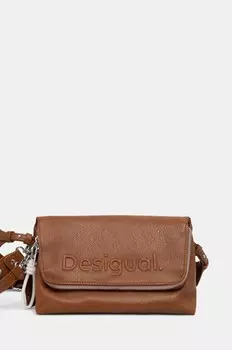 Сумка Desigual HALF LOGO VENECIA 3.0, коричневый