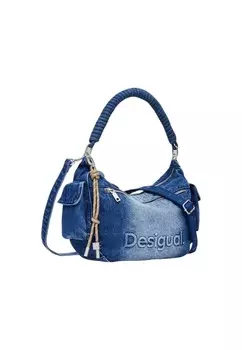 Сумка Desigual из джинсовой ткани, синий