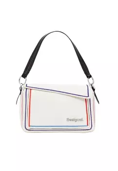 Сумка Desigual с асимметрией, белый
