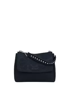 Сумка Desigual с тиснением, черный