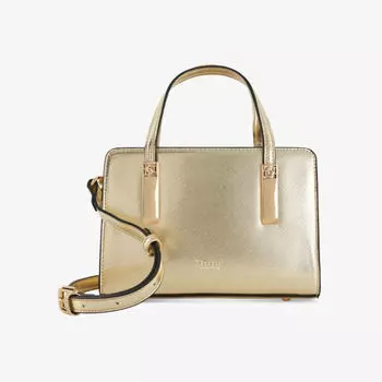 Сумка Dinkydenbeigh из искусственной кожи с тисненым логотипом Dune, желтый