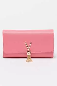 Сумка Divina из экокожи с ремешком-цепочкой Valentino Bags, розовый