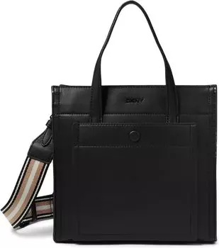 Сумка DKNY Crawford Small Tote, цвет Black/Gold