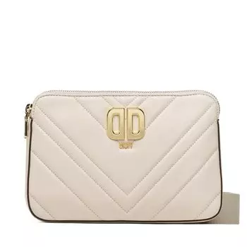 Сумка DKNY DelphineDbl Zip, экрю