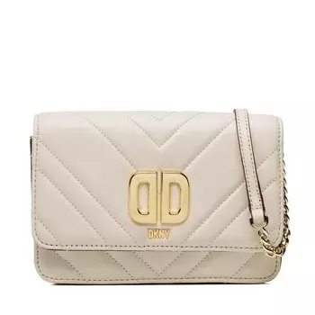 Сумка DKNY DelphineFlp Cbody, экрю