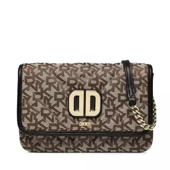 Сумка DKNY DelphineFlp Cbody, бежевый