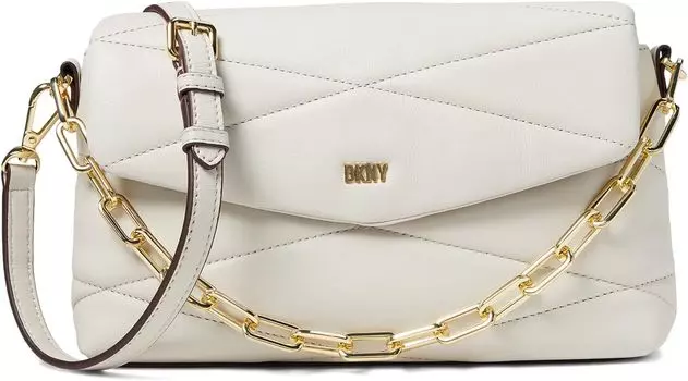 Сумка DKNY Eve Chain Shoulder, цвет Pebble