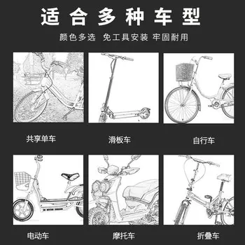 Сумка для электрического велосипеда MOCHIC, аккумулятор для хранения горного велосипеда, небольшая сумка для хранения, карман с передней ручкой, передняя сумка для мобильного телефона