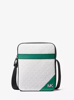 Сумка для авиаперелетов с фирменным логотипом Cooper в цветных блоках Michael Kors, зеленый