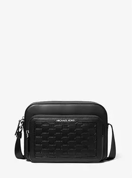 Сумка для авиаперелетов с тисненым логотипом Cooper Michael Kors, черный