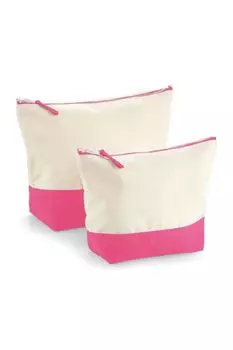 Сумка для аксессуаров из холщовой ткани с погруженным основанием Westford Mill, бежевый