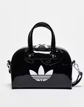 Сумка для боулинга Adidas Originals Adicolor mini черного цвета