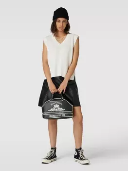 Сумка для боулинга с детальной этикеткой, модель "ВЕРЕСК" Juicy Couture, черный